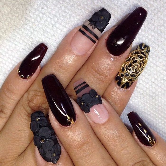 1001 Ideas For Coffin Shaped Nails To Rock This Summer