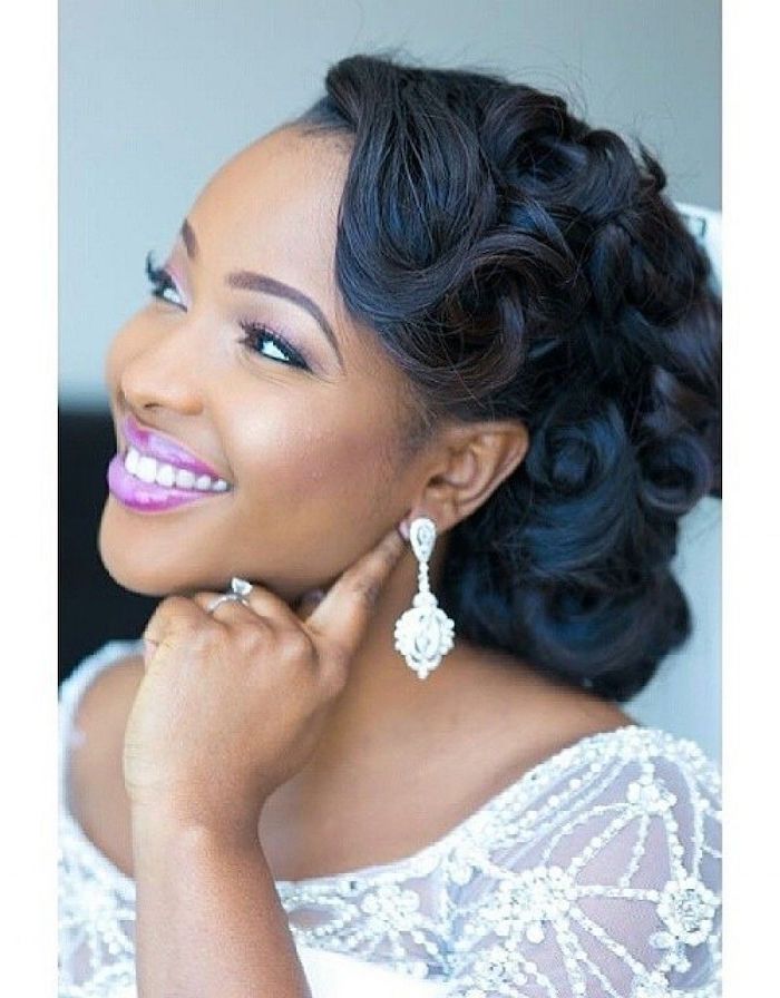 Black Hairstyles For Wedding