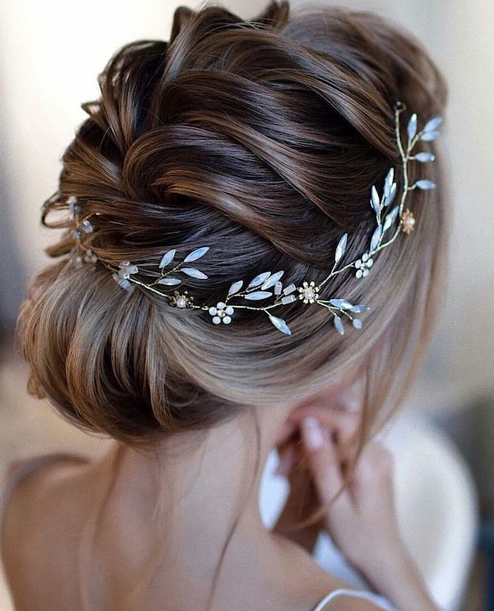small hair pieces for weddings