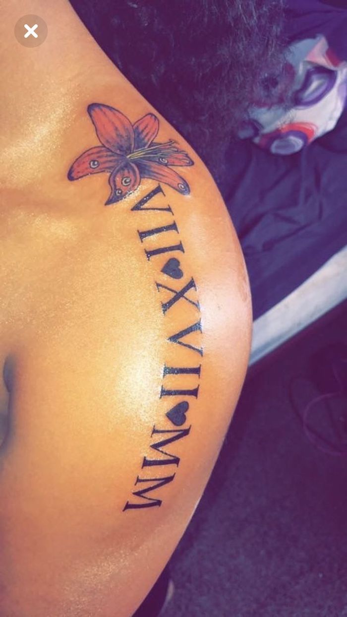 85 Examples Of The Beautiful And Meaningful Roman Numeral Tattoo