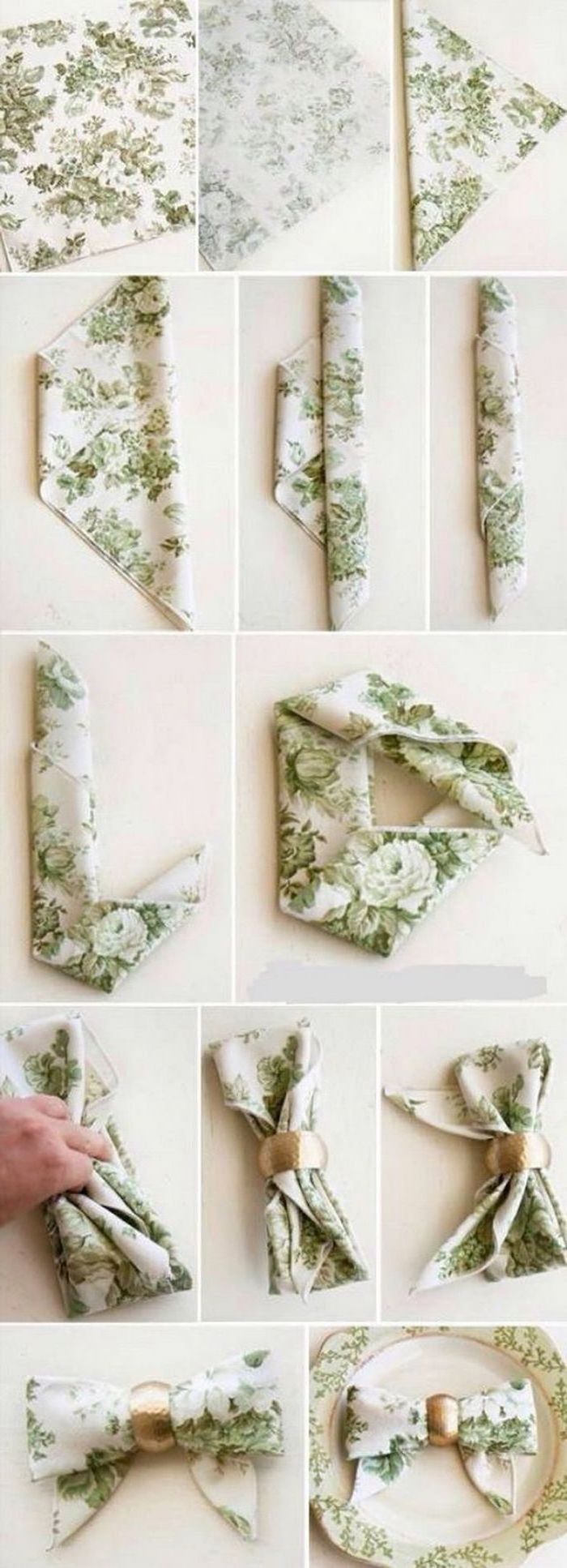 1001 + ideas for Insta-worthy napkin folding techniques and tutorials