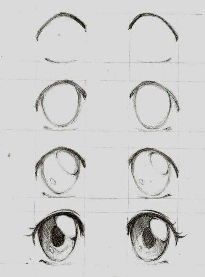 How to draw anime – step by step tutorials and pictures | Architecture