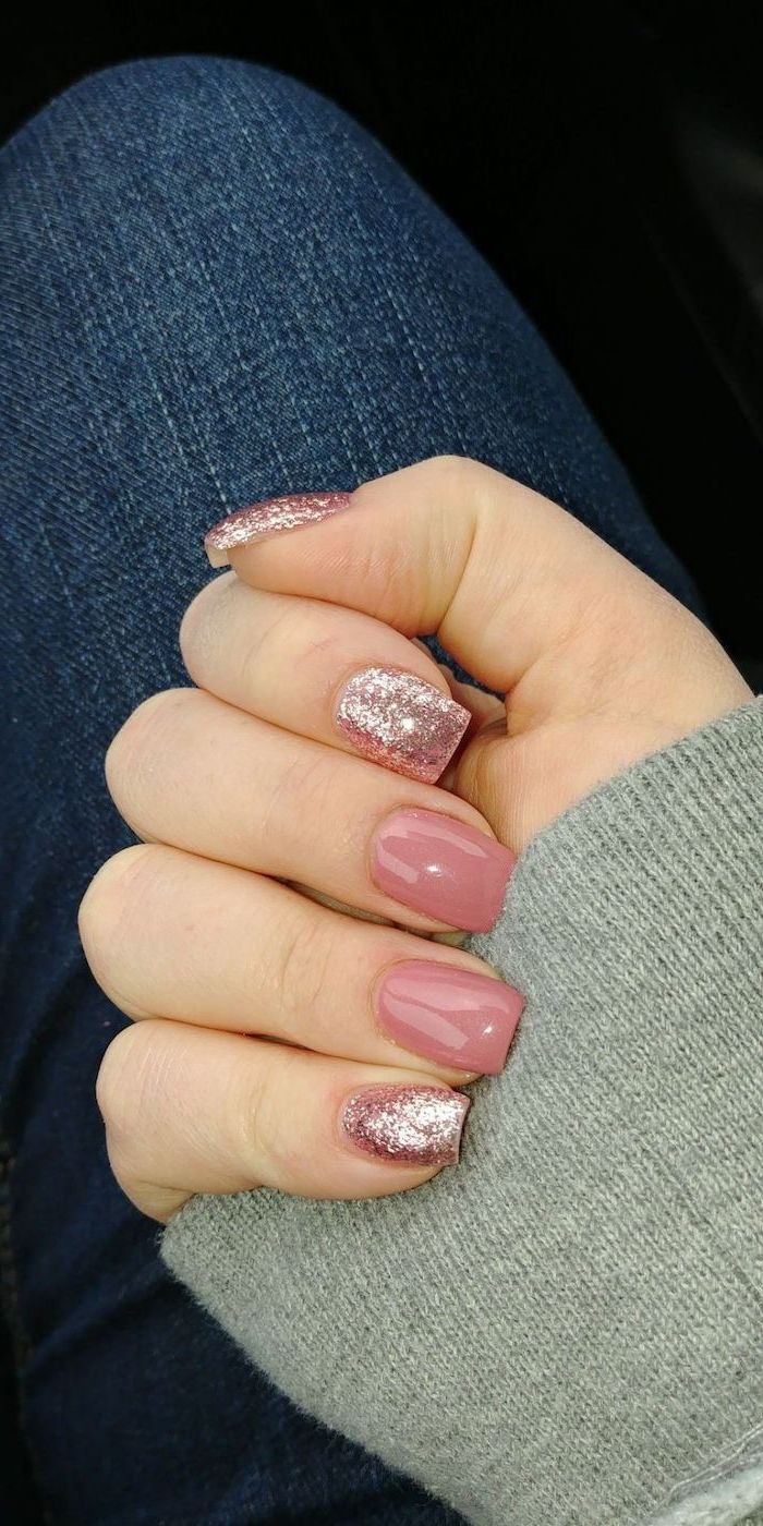 Short Cute And Simple Acrylic Nails Nail And Manicure Trends