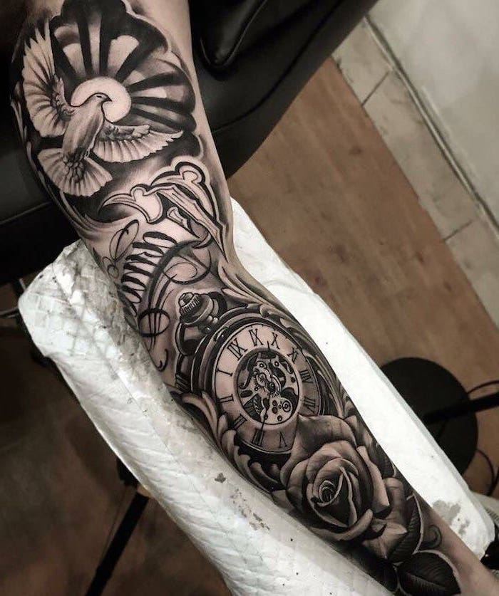 110 beautiful sleeve tattoos for men and women ...