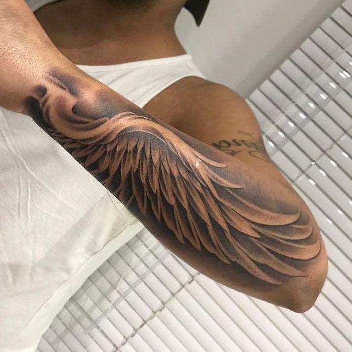 The True Meaning And Beauty Of The Angel Wings Tattoo Architecture Design Competitions Aggregator