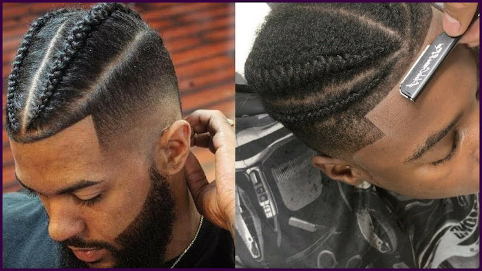 Featured image of post Black Man Braids With Fade - Men braids can also be a great accent to an androgynous look.