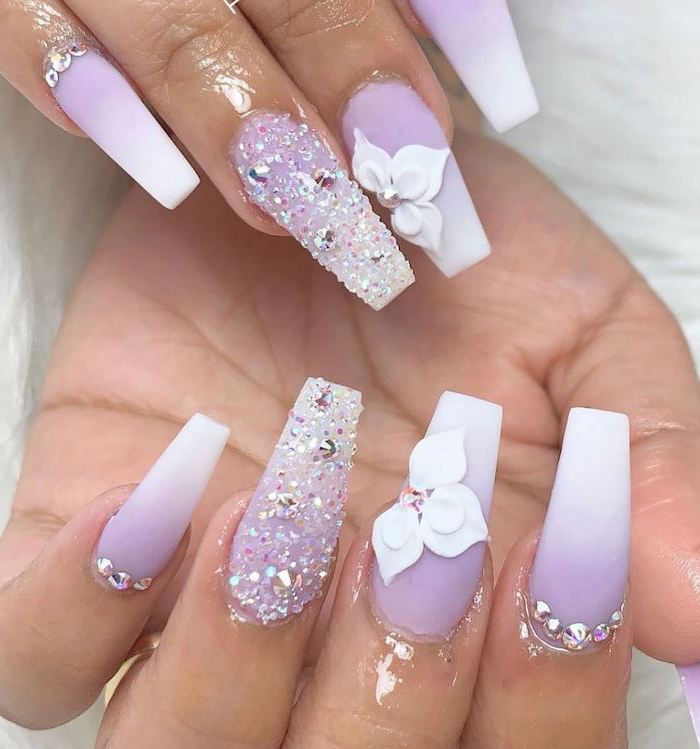 Featured image of post Purple And Pink Ombre Acrylic Nails - Ahead, 20 ombré pink nails ideas to inspire your next manicure.